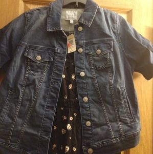 NWT Torrid short sleeve denim jacket